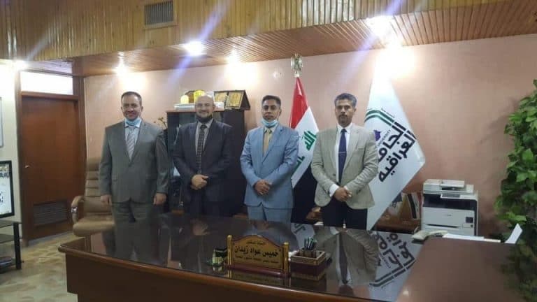 Al-Iraqia University Discuses a Joint Scientific Cooperation with Ibn Sina University