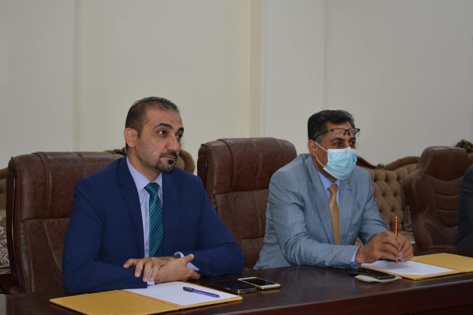 Al- Iraqia University Holds a Meeting with (Tamkeen) Digital Transformation