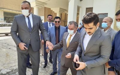 Rector of the University Inspects progress of Competitive Examinations