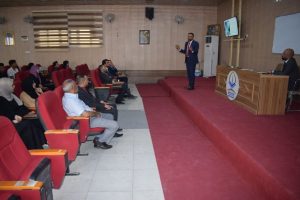 Media College Participates with Al-Kadhim Imam College in a Scientific Symposium on Digital Safety in Internet Space