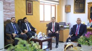 Rector of Al- Iraqia University Inspects (Ibn Al-Nadim Library) in Preparation for its Opening After an Extensive Rehabilitation Phase