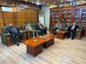 Rector of the University Receives the Delegation of Union of Arab Academics and Technicians