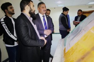 Department of Civil Engineering Organizes a Scientific Exhibition on:(Engineering Management and Economy)